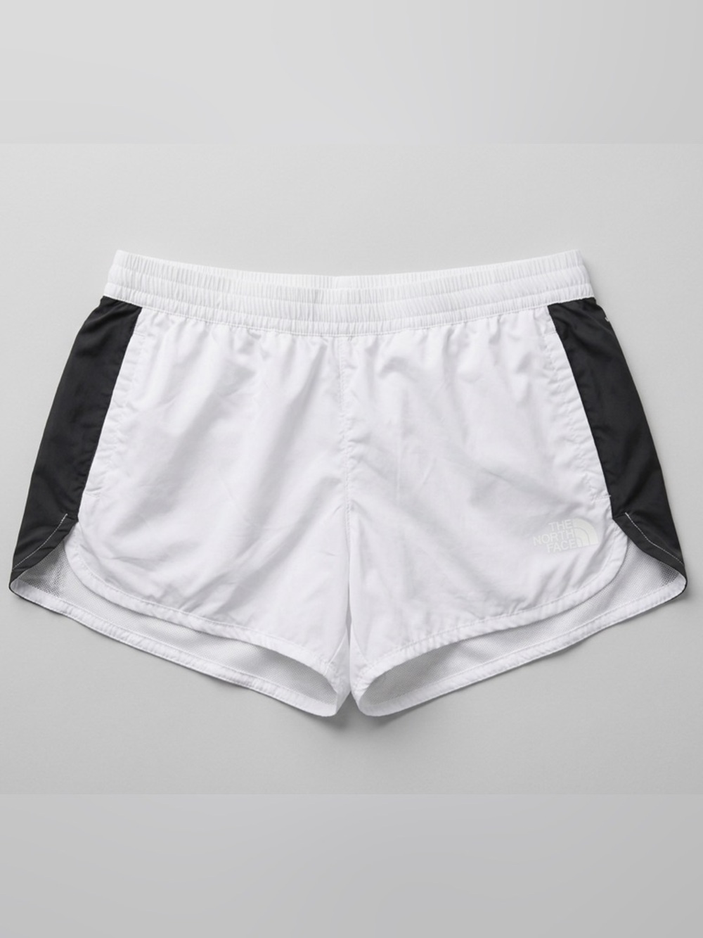 The North Face Women's Hydrenaline Shorts White Black Size Large Wind Resistant